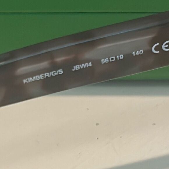 Kate Spade Kimber Sunglasses Blue Havana Tortoise Shell Print Big Oversized NWT - Picture 6 of 14